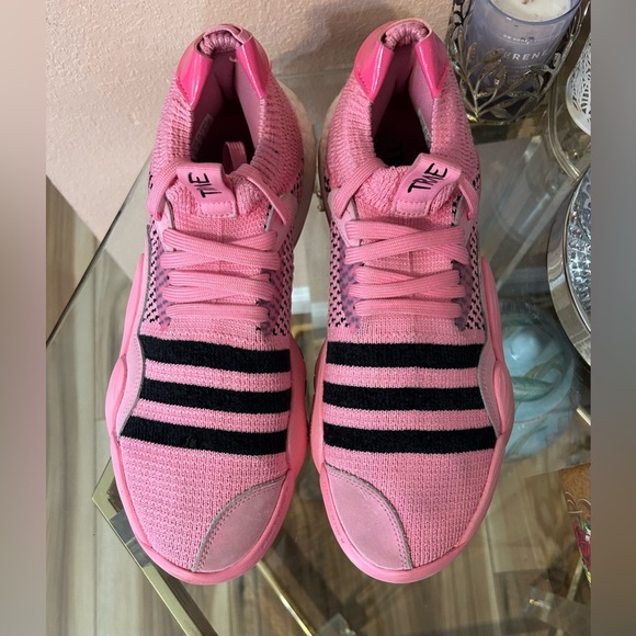 Adidas Trae Young 2 Pink Bliss Sneakers Size 9.5 - Picture 12 of 15